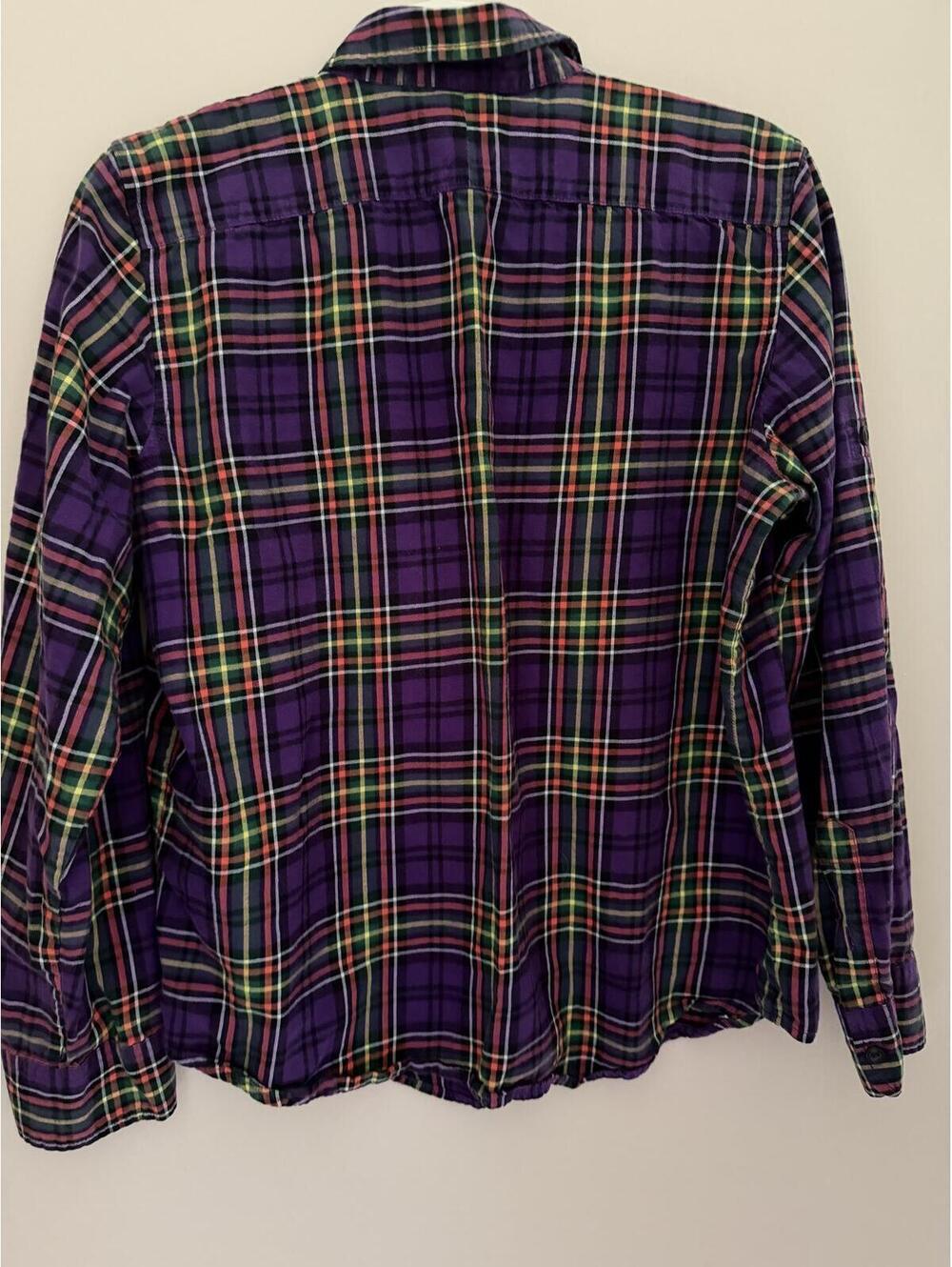 Lauren Ralph Lauren 100% cotton petite large/medium flannel plaid - Picture 6 of 8